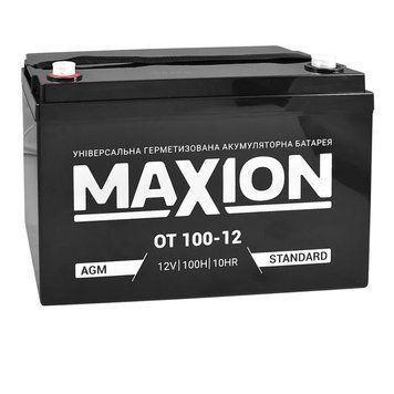 Акумуляторна батарея MAXION AGM OT 100-12