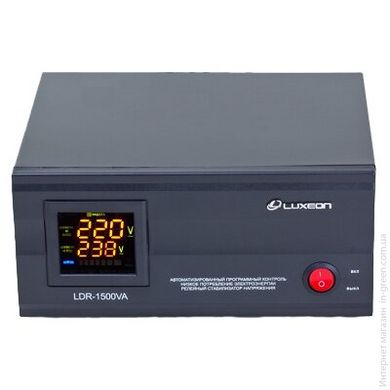 Релейний стабілізатор LUXEON LDR-1500VA