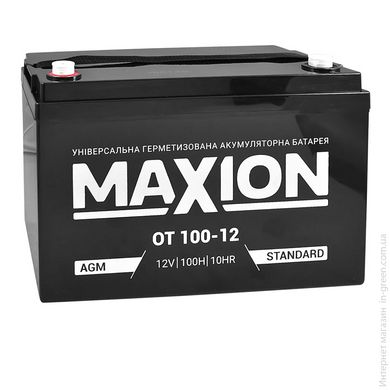 Акумуляторна батарея MAXION AGM OT 100-12