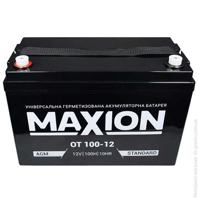 Аккумуляторная батарея MAXION AGM OT 100-12