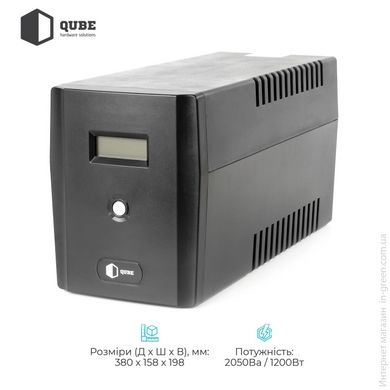 ИБП (UPS) линейно - интерактивный QUBE DG 2050