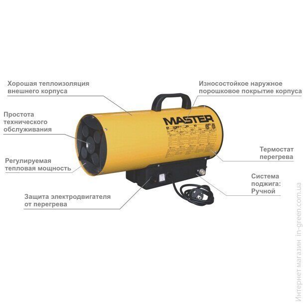 Газовая пушка MASTER BLP 33 M