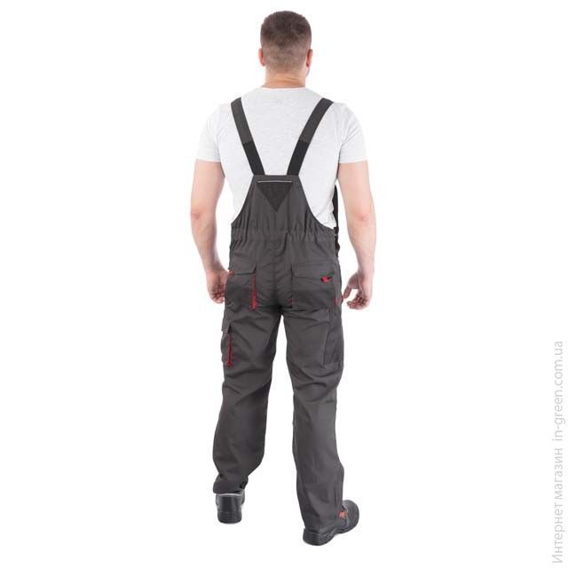 Напівкомбінезон робочий XL INTERTOOL SP-3024