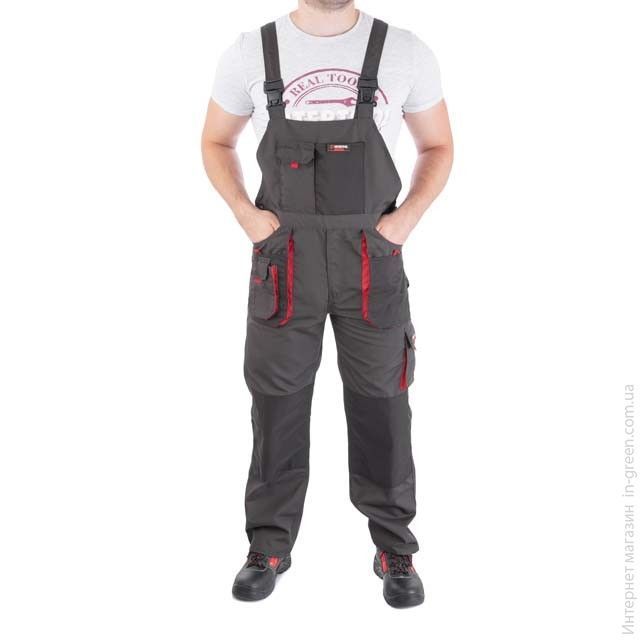 Напівкомбінезон робочий XL INTERTOOL SP-3024