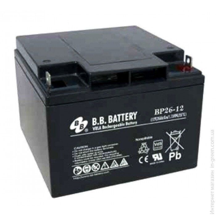 Акумулятор B.B. BATTERY BP26-12/B1