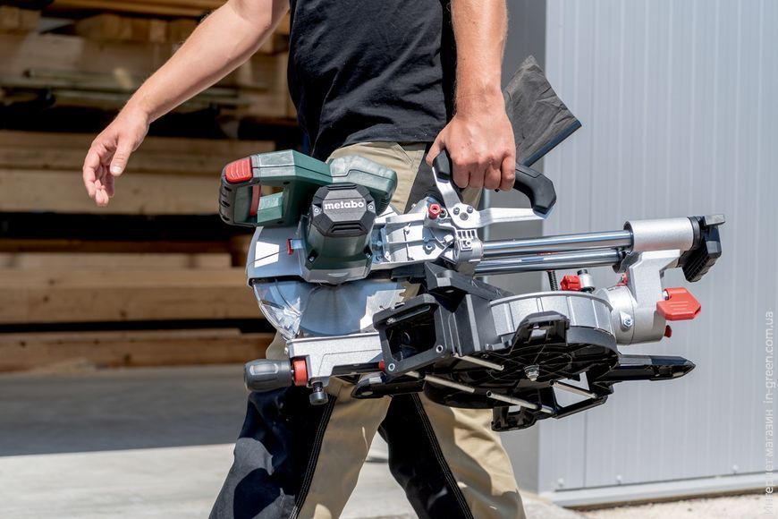 Торцювальна пила METABO KGS 18 LTX BL 216 (каркас) 614216850