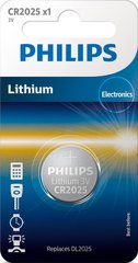 Батарейка Philips літієва CR2025 (CR2025/01B) блистер