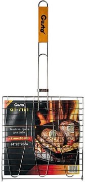 Решітка-гриль 'Time2Grill' для риби GUSTO 61x28x28 см GT-7101