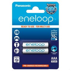 Аккумулятор Panasonic Eneloop AAA 750 2BP mAh NI-MH