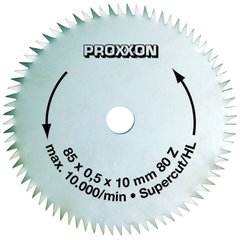 Пильный диск PROXXON Super Cut 85 FKS/E и KGS 28731