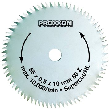 Пильный диск PROXXON Super Cut 85 FKS/E и KGS 28731