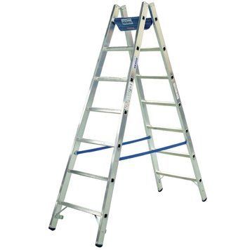 Стремянка с перекладинами Krause Stabilo 2x7 (124913)