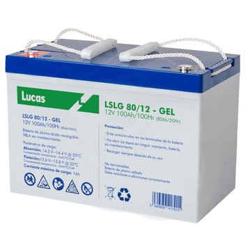 Акумулятор LUCAS LSLG 80/12 GEL 12V 100AH