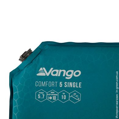 Коврик самонадувающийся Vango Comfort 5 Single Bondi Blue