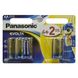 Батарейка Panasonic EVOLTA AA BLI(4+2) ALKALINE Фото 2 из 2