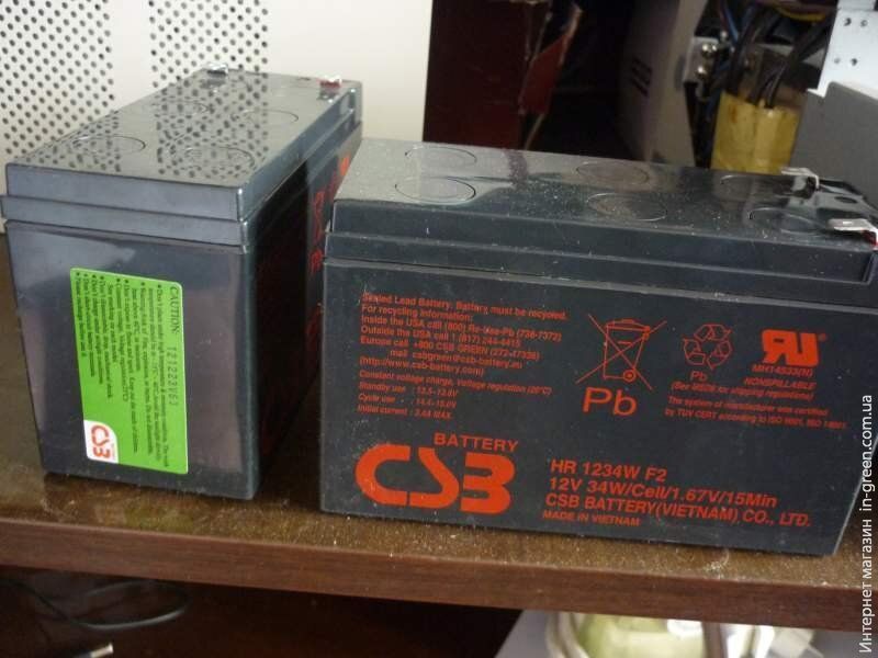 Аккумуляторная батарея CSB HR1234W