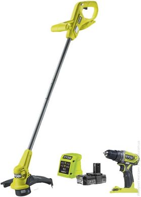 Набір RYOBI RY18LT23ADD2-120 (тример RY18LT23A та шурупокрут R18DD2)