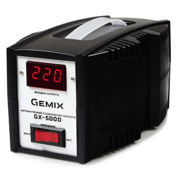 Стабилизатор напряжения Gemix GX-500D