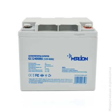 Акумуляторна батарея MERLION GL12400M6 Q1