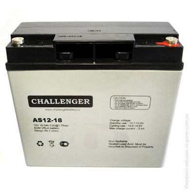Акумуляторна батарея CHALLENGER AS12-18