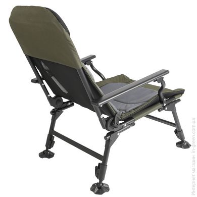 Крісло розкладне Bo-Camp Carp Black/Grey/Green