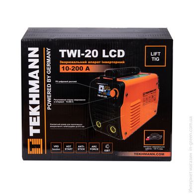 Зварювальний апарат TEKHMANN TWI-20 LCD