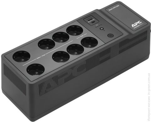 Джерело безперебійного живлення APC Back-UPS 850VA, 230V, USB Type-C and A charging ports (BE850G2-RS)