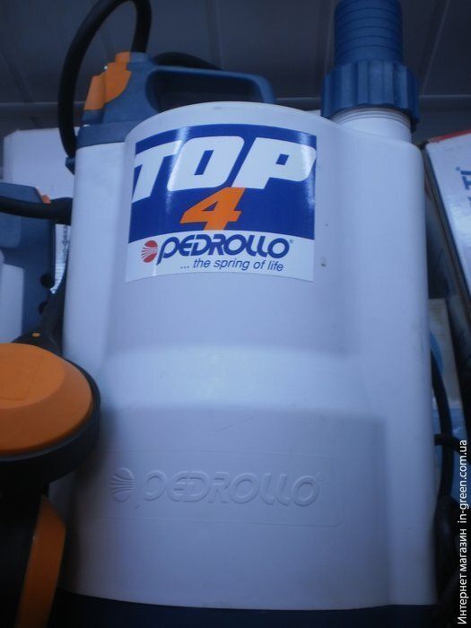 Дренажний насос PEDROLLO TOP 4 + кабель 5м