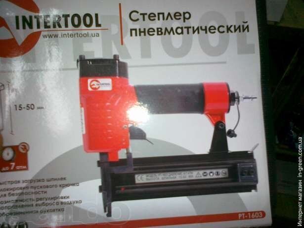 Степлер пневматичний INTERTOOL PT-1603