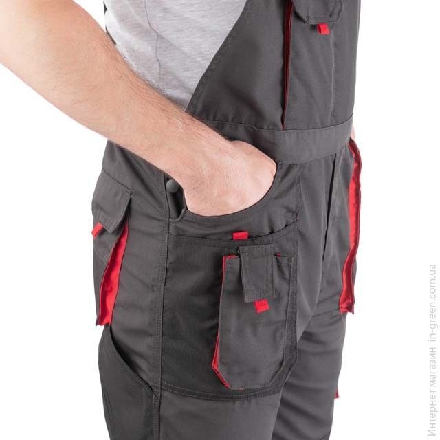 Напівкомбінезон робочий XXXL INTERTOOL SP -3026