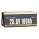 Акумуляторна батарея Power Queen LiFePO4 24V 100Ah Фото 1 з 12