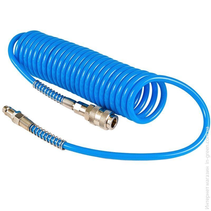 Шланг спиральный полиуретановый AIRPRESS (5 м)