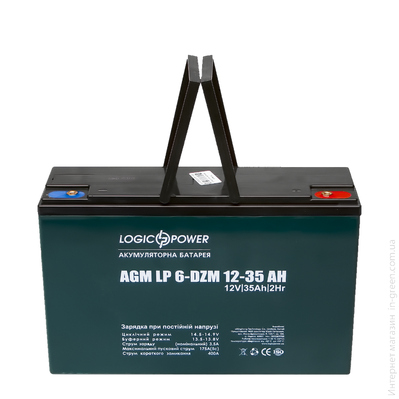 Тяговый свинцово-кислотный аккумулятор LP 6-DZM-35 Ah