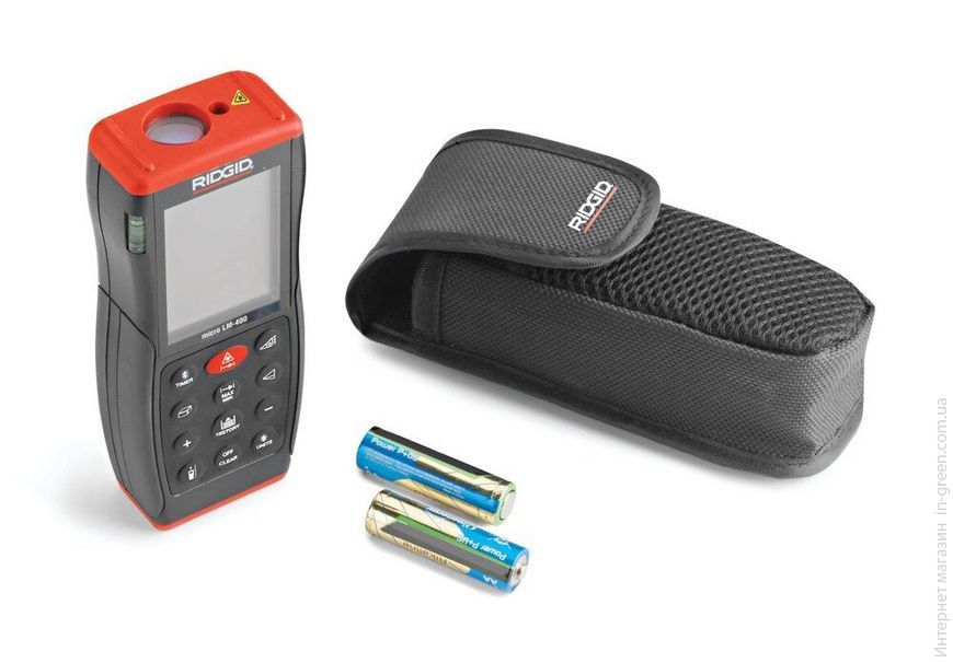 Профессиональный лазерный дальномер RIDGID micro LM-400
