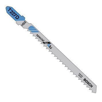 5 лобзиковых пилок BOSCH T 227 D, HSS (2608631030)