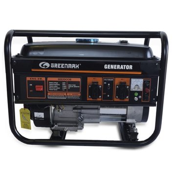 Генератор бензиновий GREENMAX MB3900B з ручним запуском