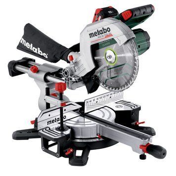 Торцовочная пила METABO KGS 18 LTX BL 254 (2x LiHD 8,0Ah, ASC 145) 614254810
