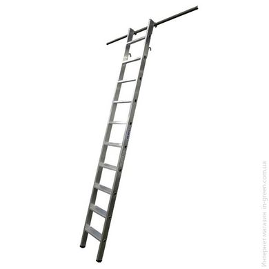 Лестница для стеллажей подвесная Krause 10 ступеней (125194)