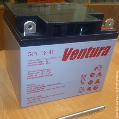 Акумуляторна батарея VENTURA GPL 12-40