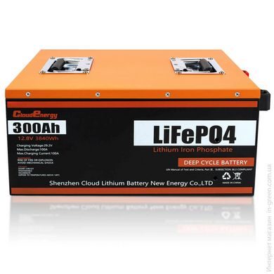 Аккумулятор LiFePO4 Cloud Energy CL12-300