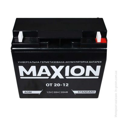 Акумуляторна батарея MAXION AGM OT 20-12 12V 20Ah