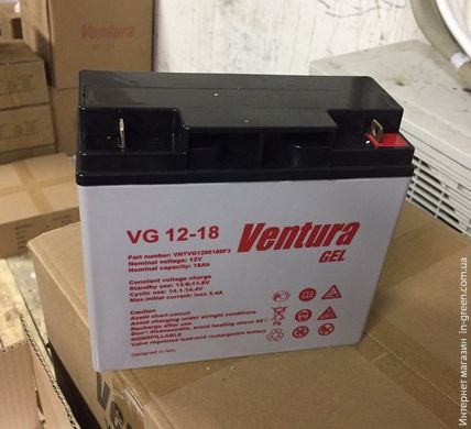 Гелевий акумулятор VENTURA VG 12-18 GEL