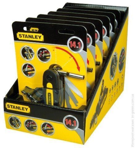 Набор инструментов STANLEY 14в1, универсальный, для любых задач STHT0-70695