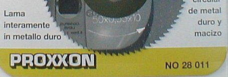 Твердосплавний диск PROXXON 50 для KS 230 28011
