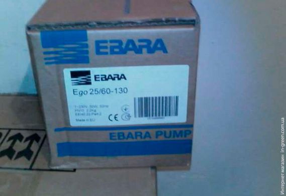 Циркуляційний насос EBARA EGO 25/40-130 (30.1.1576000001)