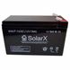 Аккумуляторная батарея SOLARX SXA7-12 Фото 2 из 2