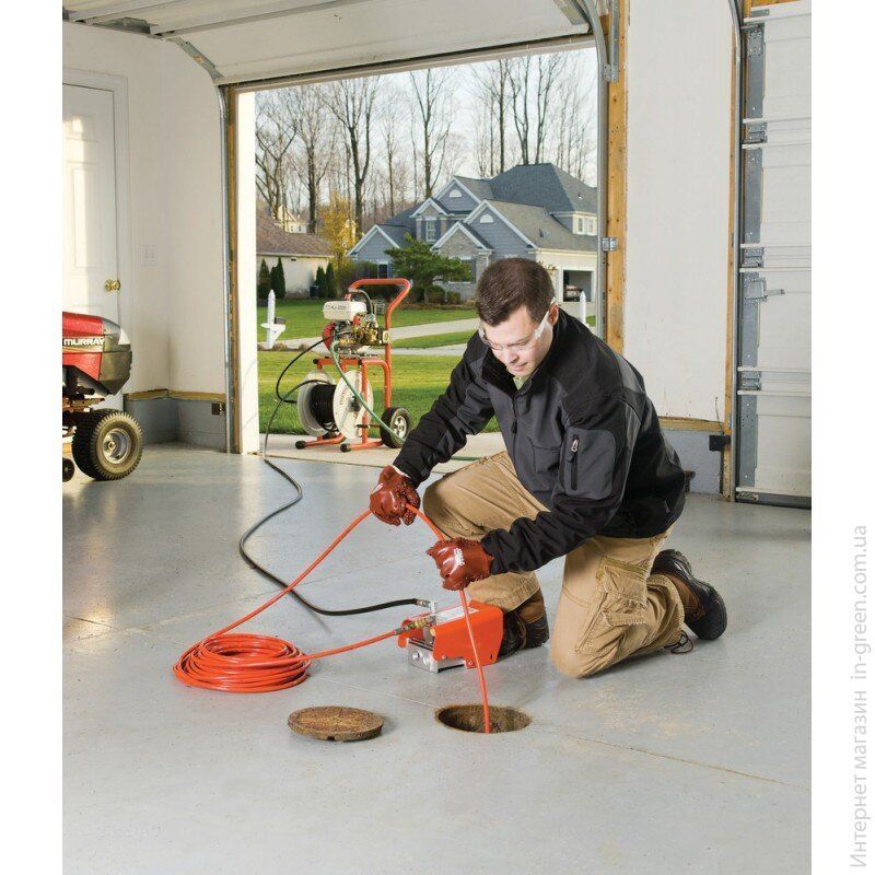 Гідродинамічна прочищувальна машина RIDGID KJ-2200-c