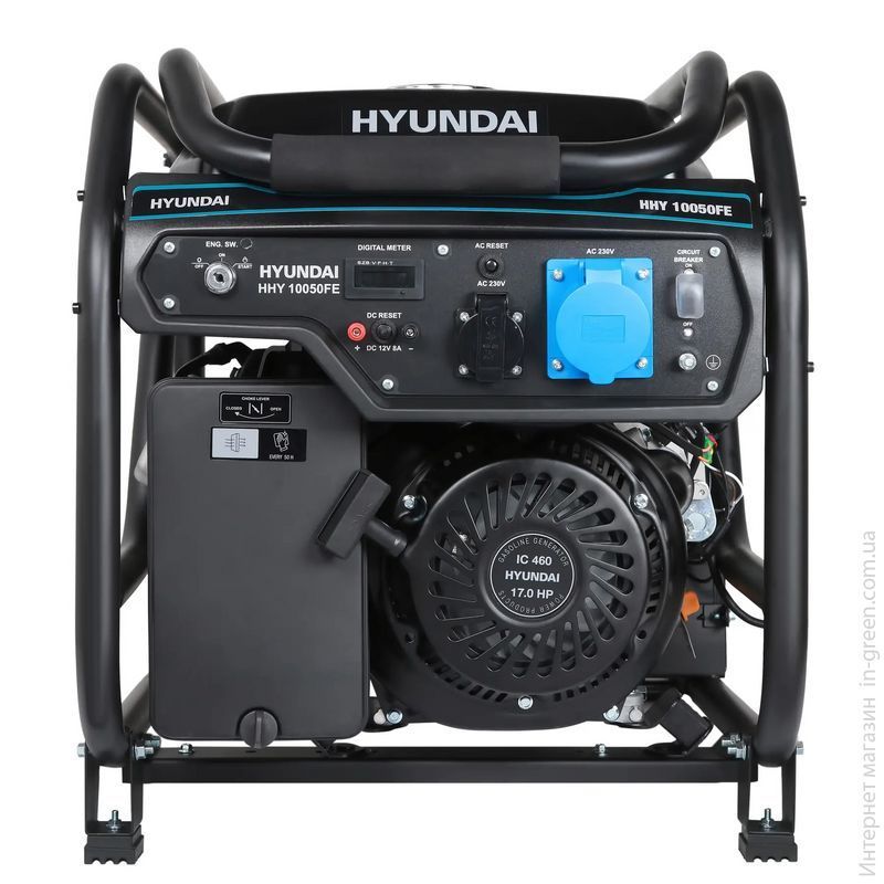 Генератор двопаливний Hyundai HHY 10050FЕ+ГМ