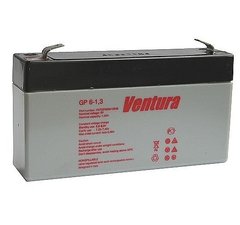 Акумуляторна батарея VENTURA GP 6V 1,3Ah (97 * 25 * 56), Q40