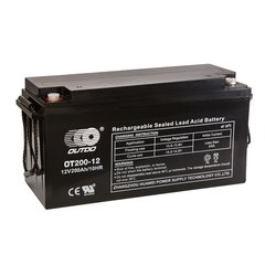 Акумуляторна батарея OUTDO AGM OT 200-12 12V 200Ah (522 х 239 х 242), Q1